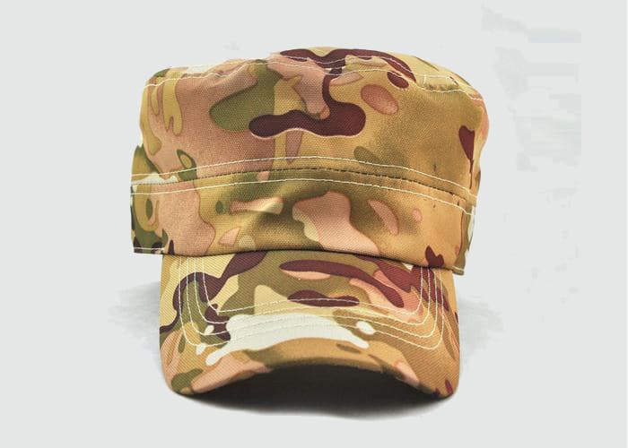 2016 Camouflage effect polyester cotton components tailored tailored magic _export camouflage cap_